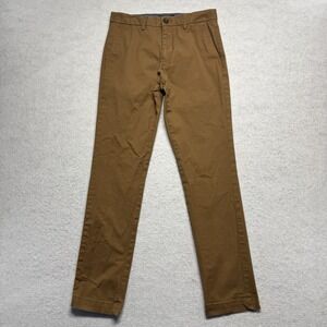 Banana Republic Aiden Chino Khaki Casual Pants Men's‎ Size 28x32
